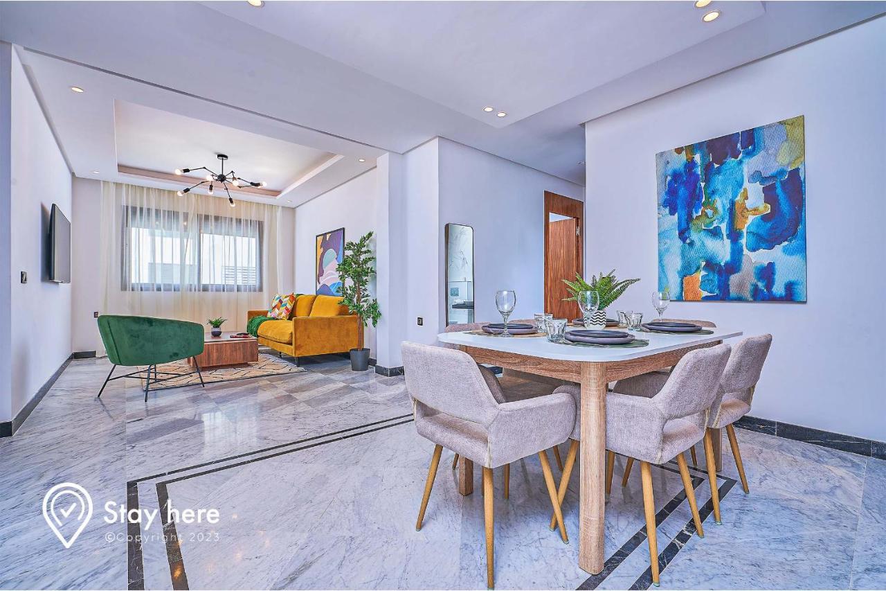 Stayhere Rabat - Hay Riad - Sophisticated Residence Buitenkant foto