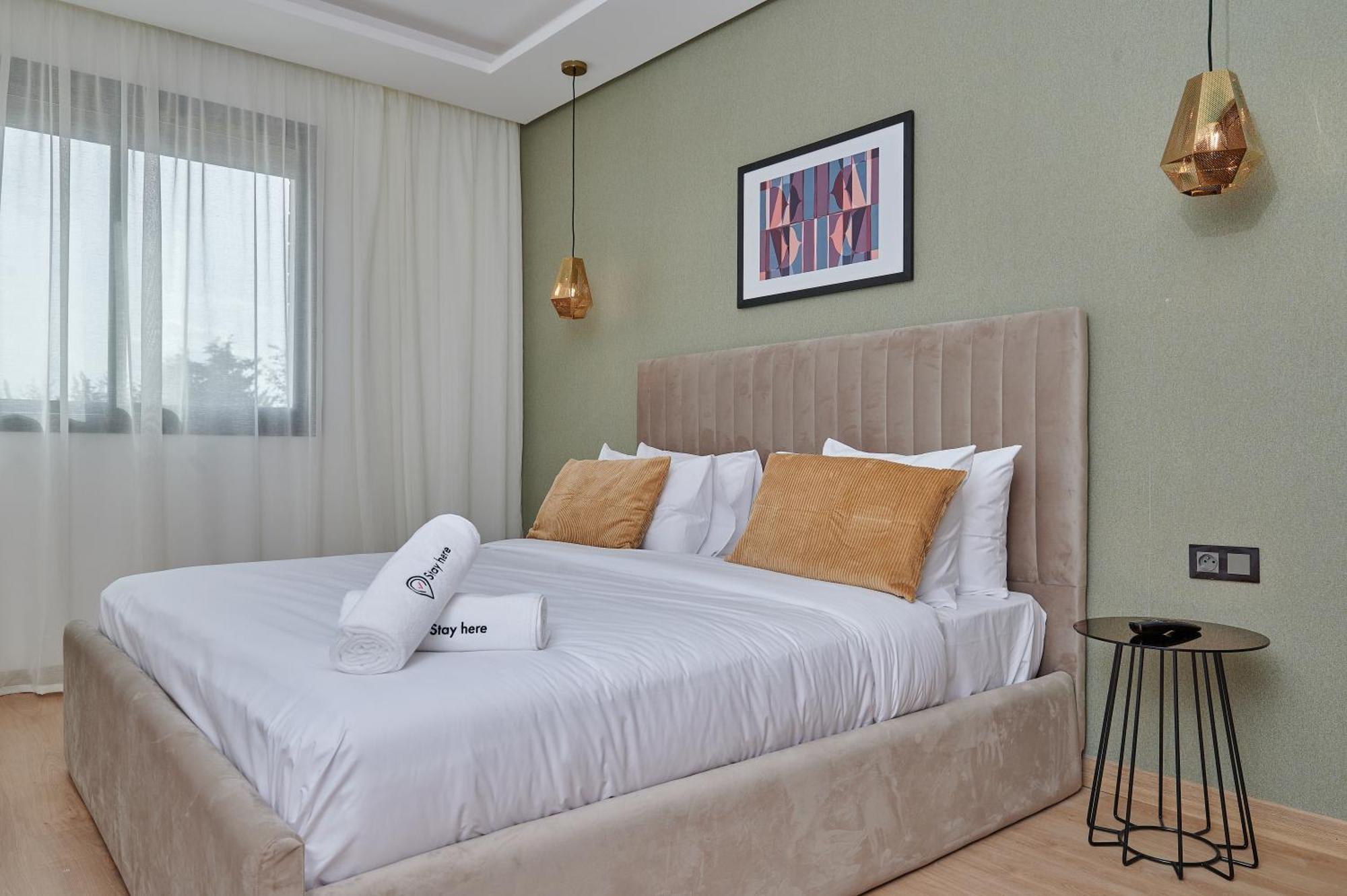 Stayhere Rabat - Hay Riad - Sophisticated Residence Buitenkant foto